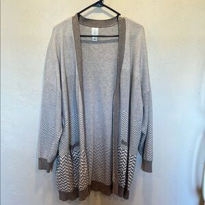 Knit Open-Front Cardigan